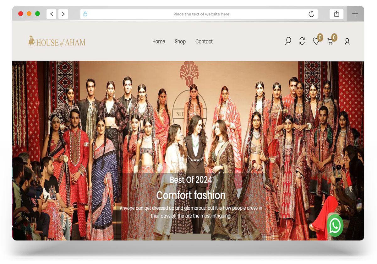 House of aham website